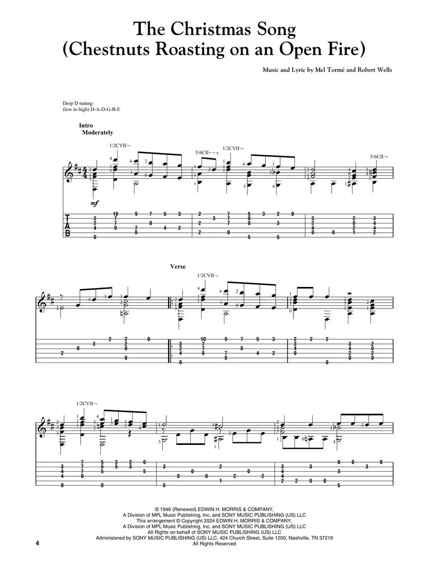 20 Christmas Songs for Solo Classical Guitar - Image 3