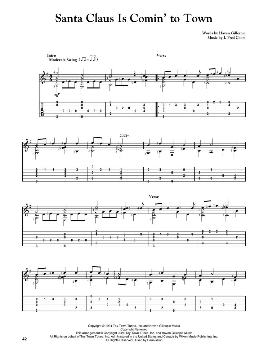 20 Christmas Songs for Solo Classical Guitar - Image 5