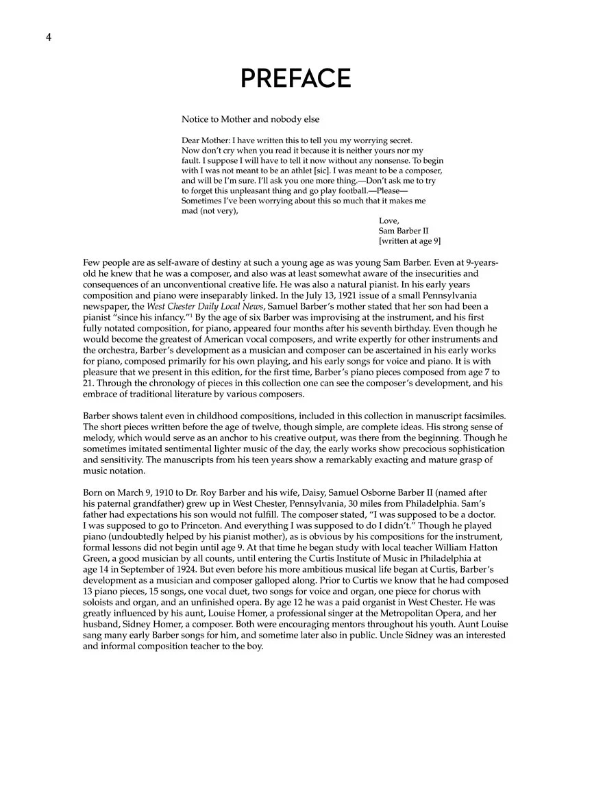 Barber: Early Piano Works - Image 4