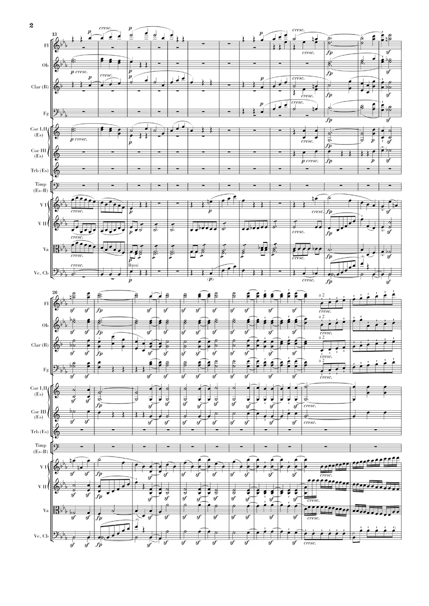 Beethoven Symphony No 3 in E flat major Opus 55 (Sinfonia Eroica) - Image 3