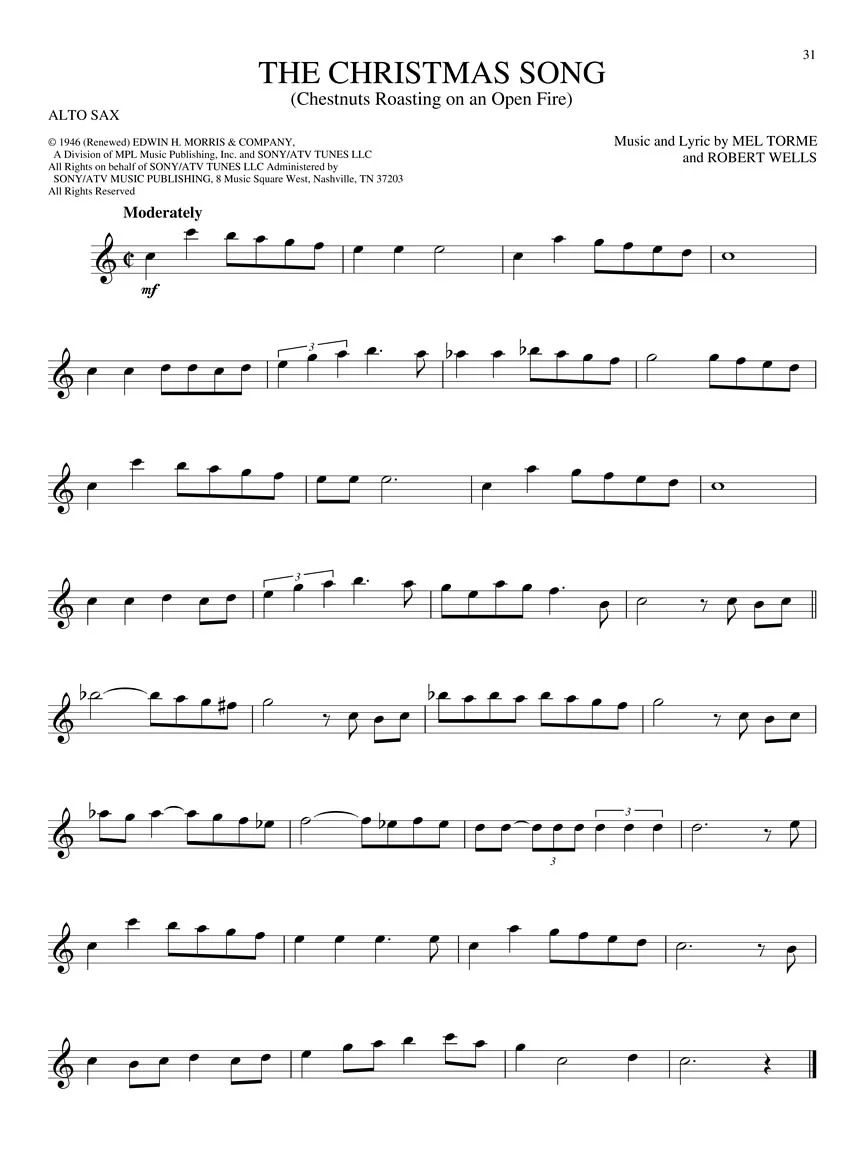 Big Book of Christmas Songs -Alto Sax - Image 3