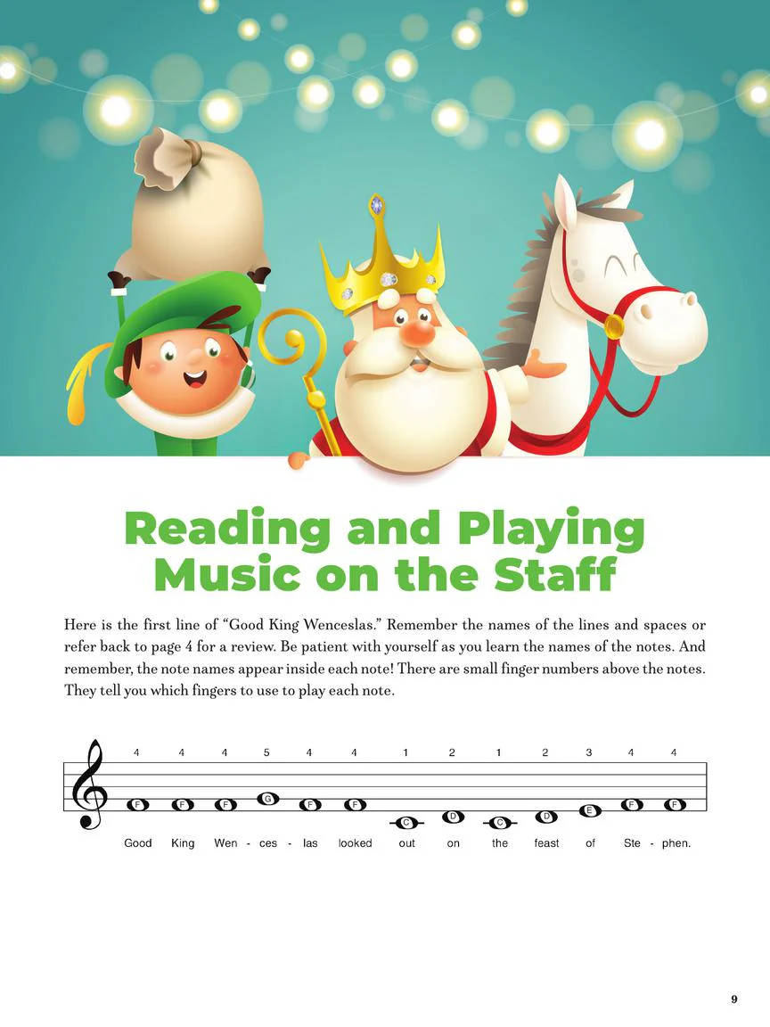Christmas Carols Music Activity Book - Image 4