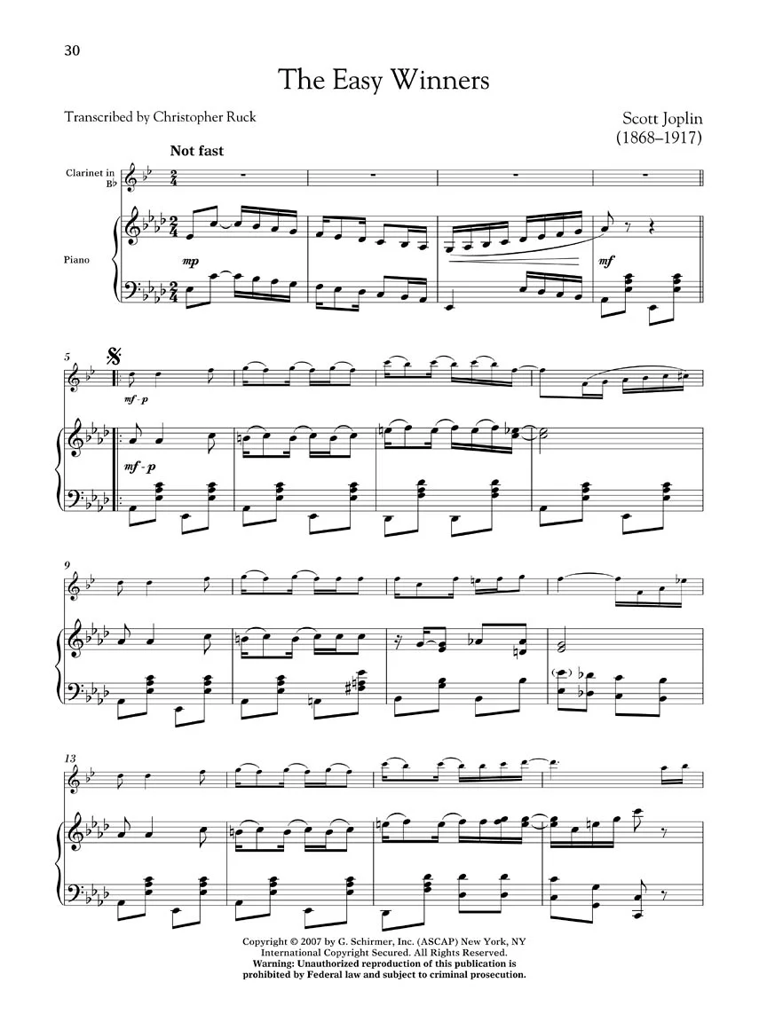 Clarinet Collection, The - Intermediate Level - Image 4