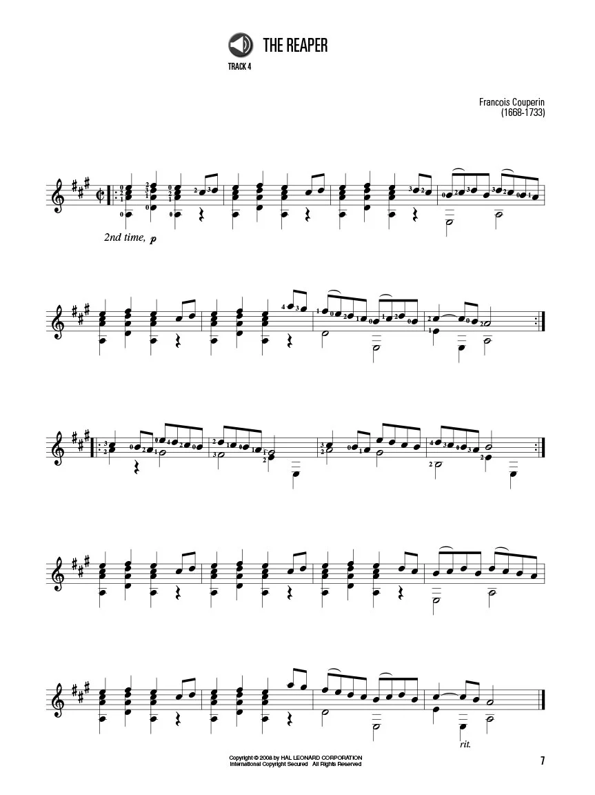 Classical Guitar Pieces - Hal Leonard Guitar Method Supplement - Image 4