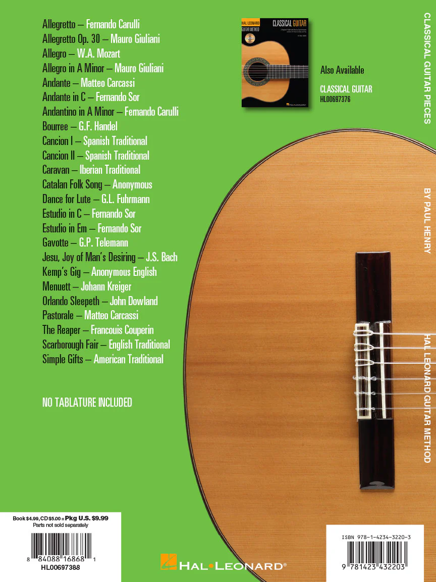 Classical Guitar Pieces - Hal Leonard Guitar Method Supplement - Image 6