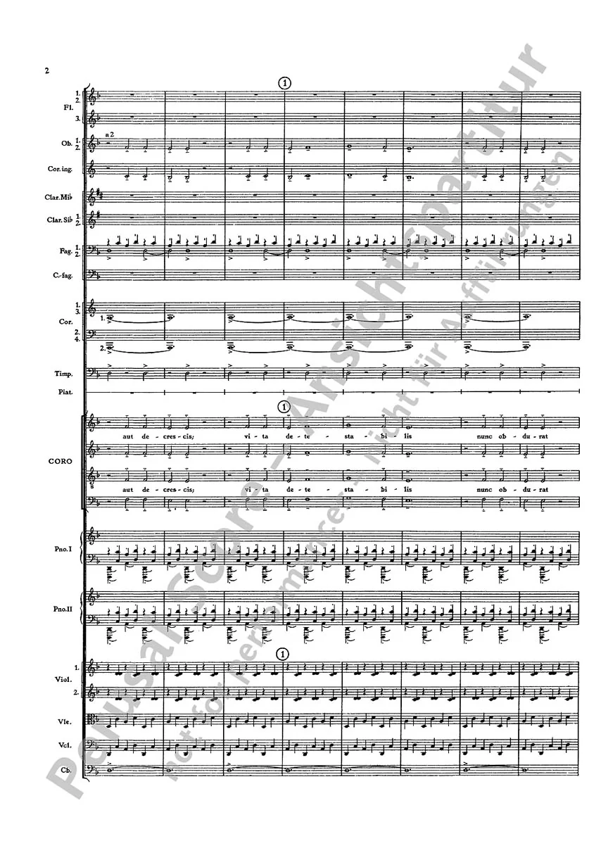 Clearance: Orff Carmina Burana Full Score - Image 3