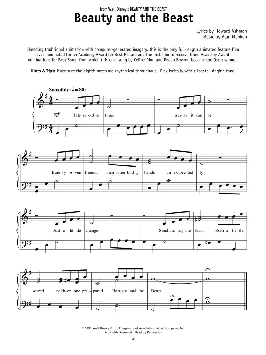 Really Easy Piano - Disney - Image 3