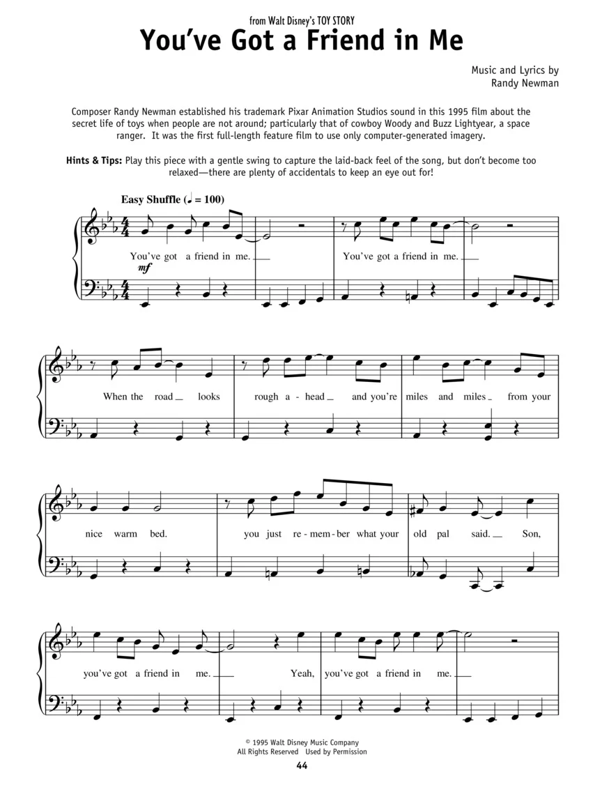 Really Easy Piano - Disney - Image 5