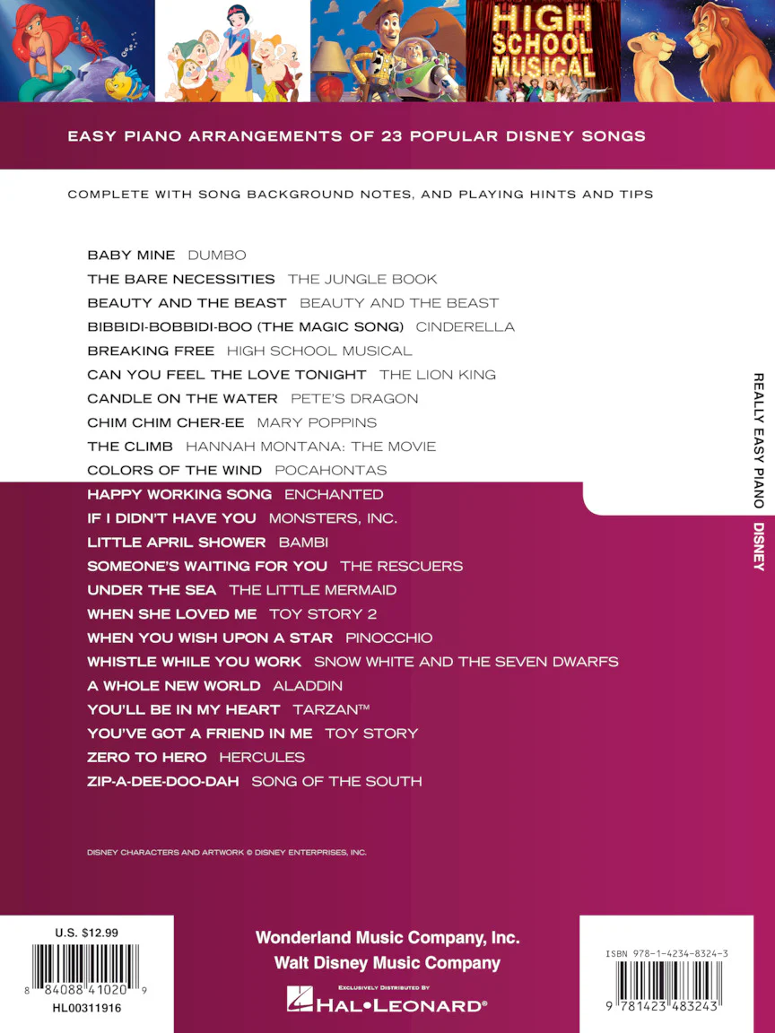 Really Easy Piano - Disney - Image 6