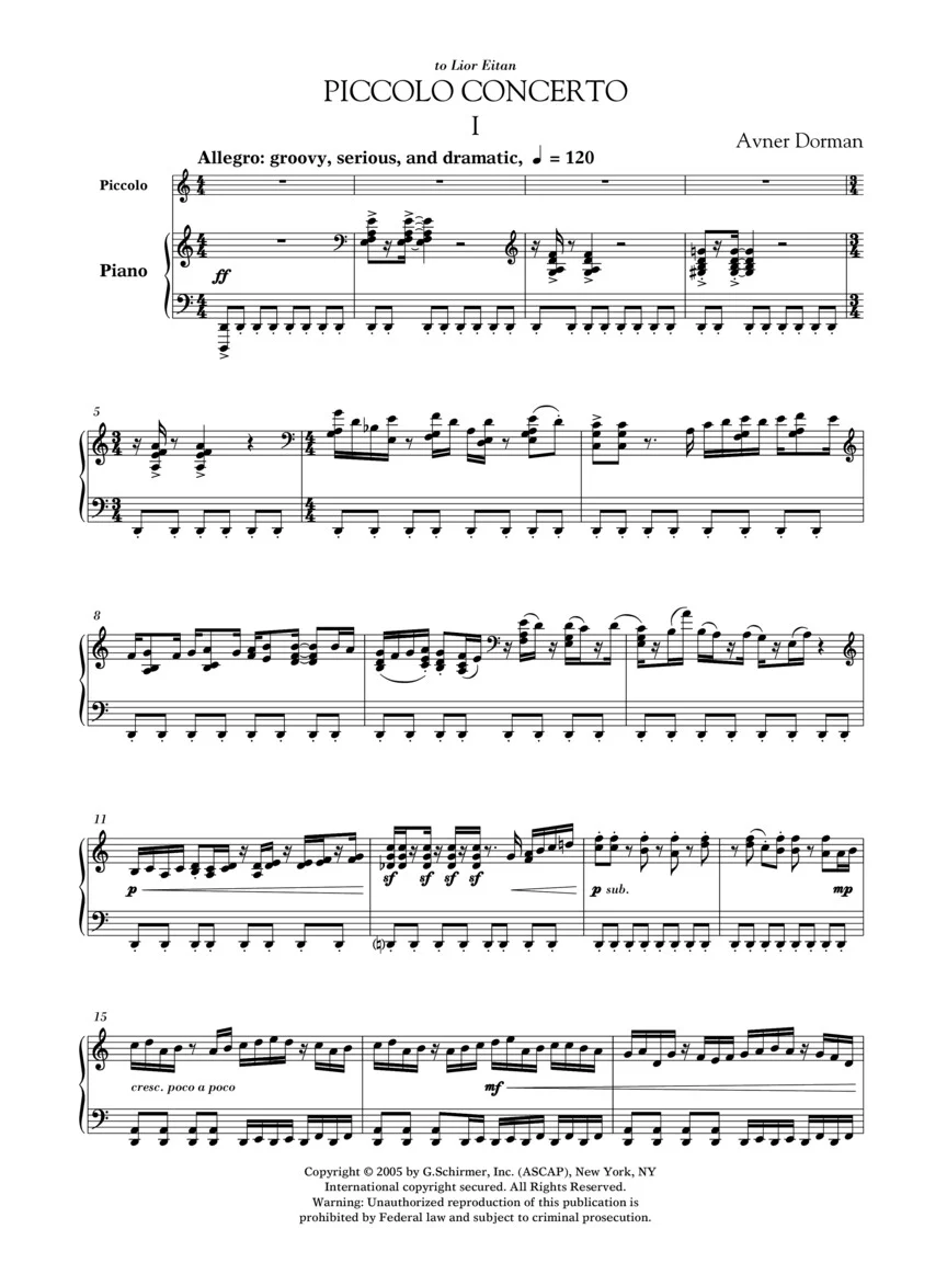 Dorman Piccolo Concerto - Image 4