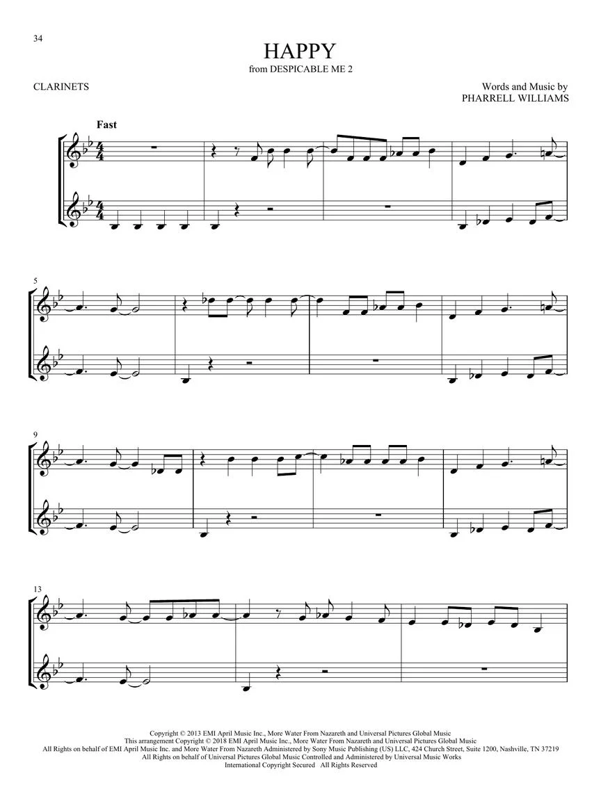 First 50 Duets for Two Clarinets - Image 5