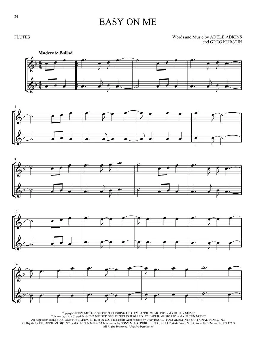 First 50 Duets for Two Flutes - Image 3