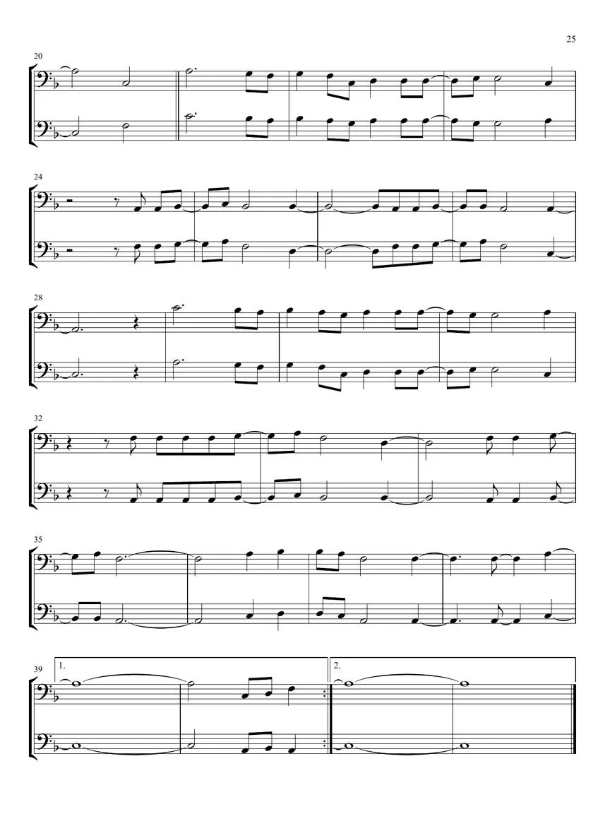 First 50 Duets for Two Trombones - Image 4