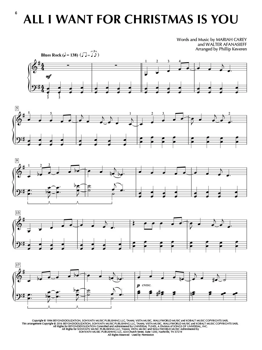 Grown-Up Christmas List - Phillip Keveren Series - Image 3