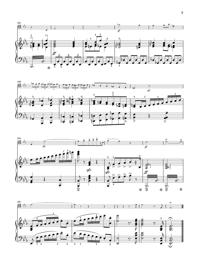 Guilmant Morceau Symphonique Op. 88 and Morceau De Lecture for Trombone and Piano - Image 4