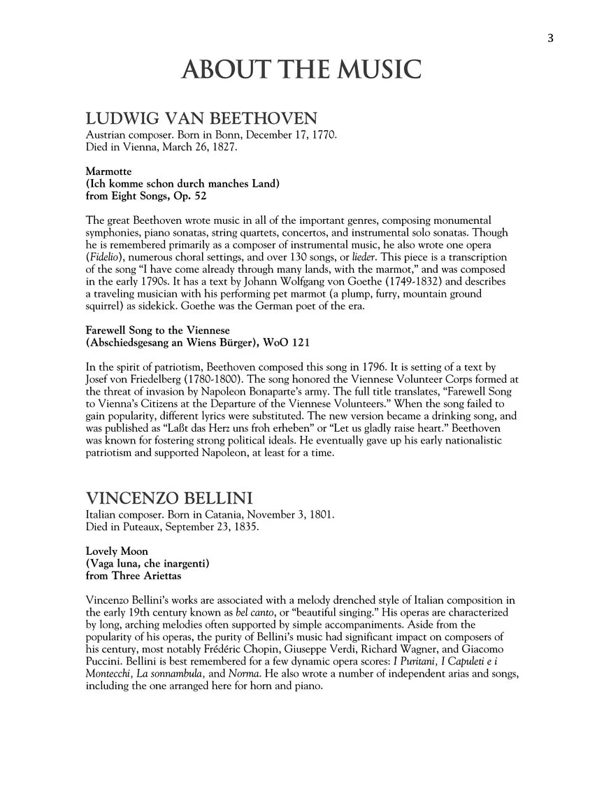 Horn Collection - Easy to Intermediate Level - Image 3