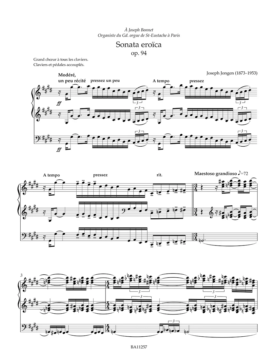 Jongen: Complete Works for Organ and for Harmonium - Volume III - Image 3