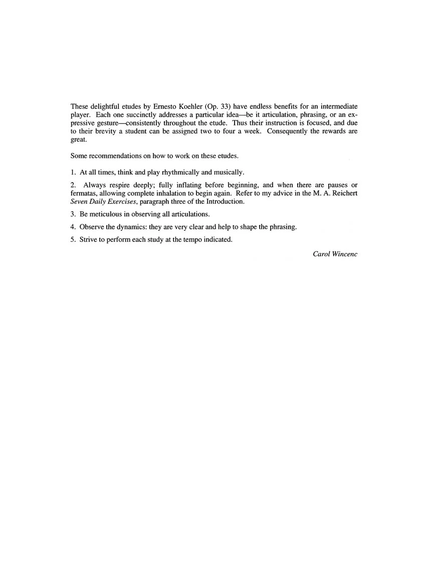 Koehler - 35 Exercises for Flute, Op. 33 - Book 2 - Image 4