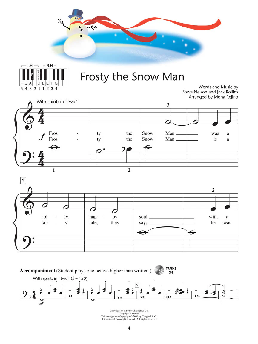 More Christmas Piano Solos - Level 1 - Hal Leonard Student Piano Library - Image 4