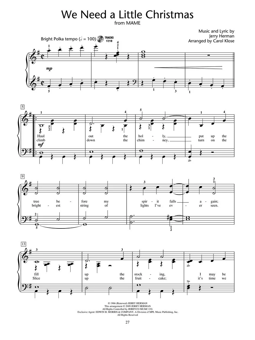 More Christmas Piano Solos - Level 5 - Hal Leonard Student Piano Library - Image 6