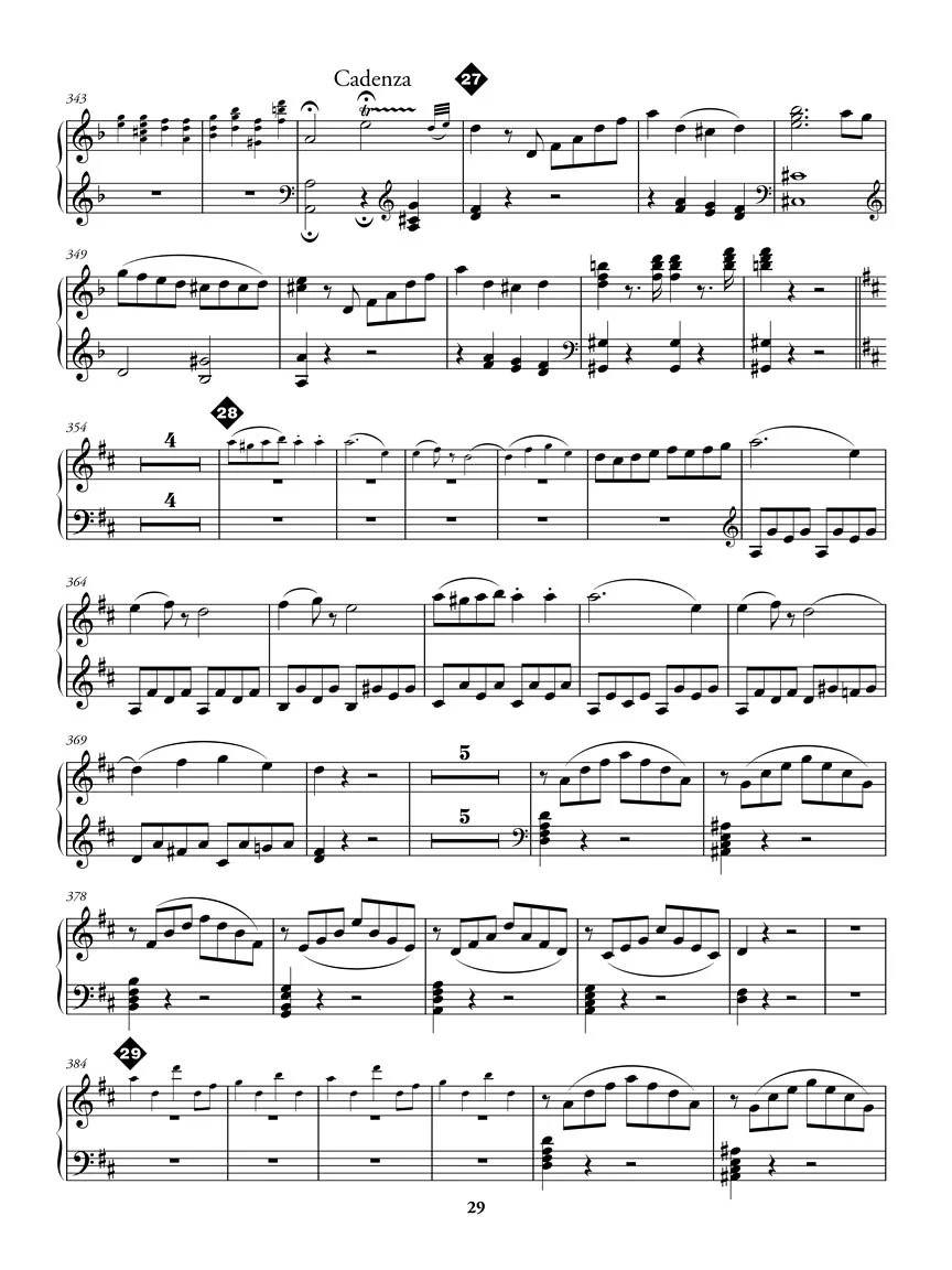 Mozart - Piano Concerto in D Minor, K466 - Classical Play-Along Vol. 21 - Image 4