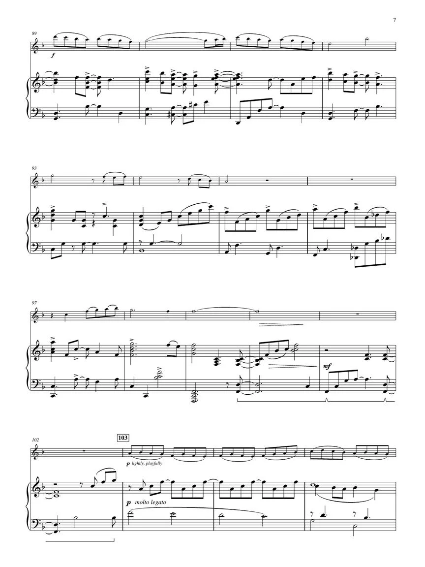 O Holy Night - Christmas Collection for Flute & Piano - Image 4