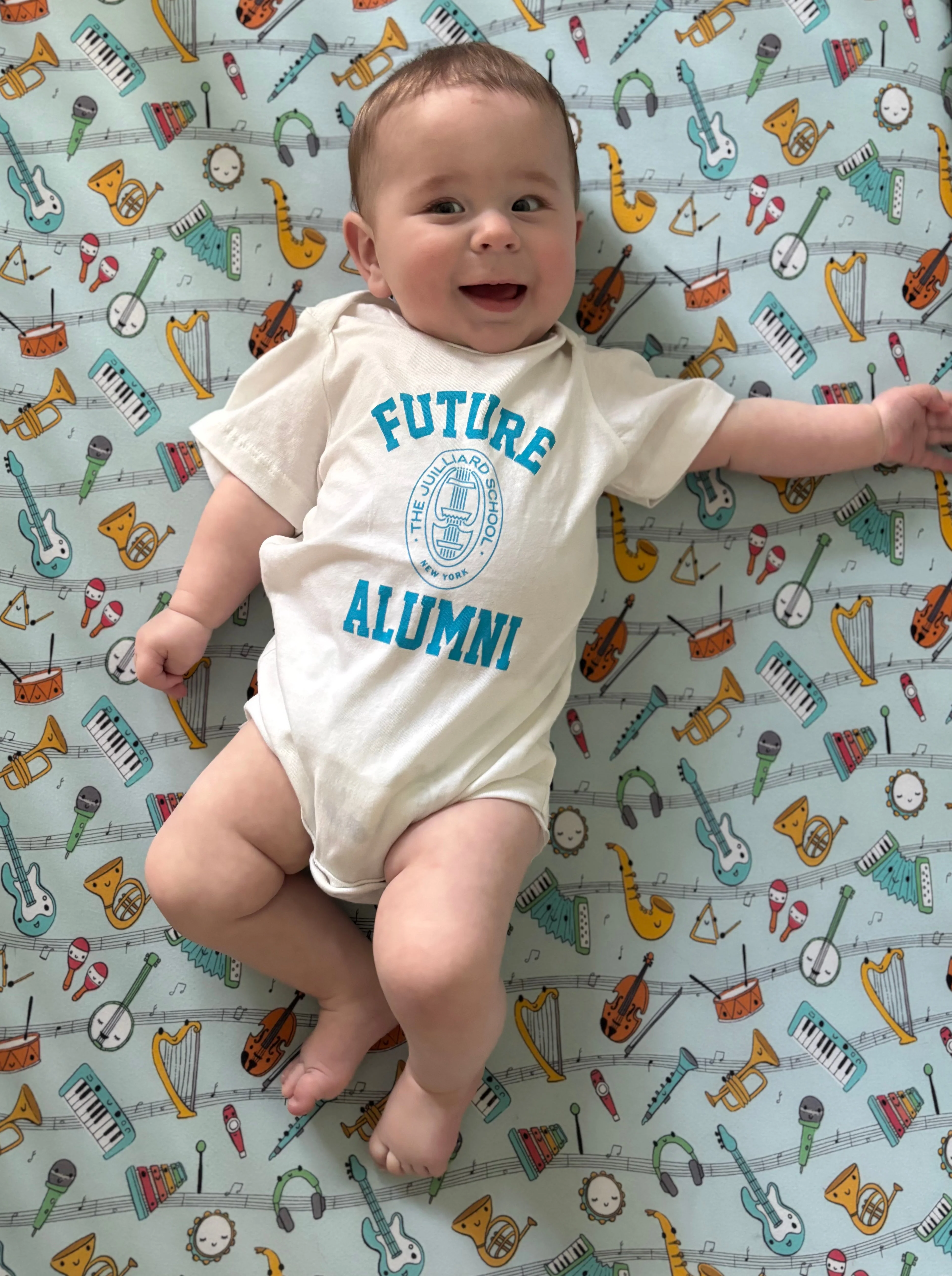 Onesie: Juilliard Baby Future Alumni with seal - Image 10