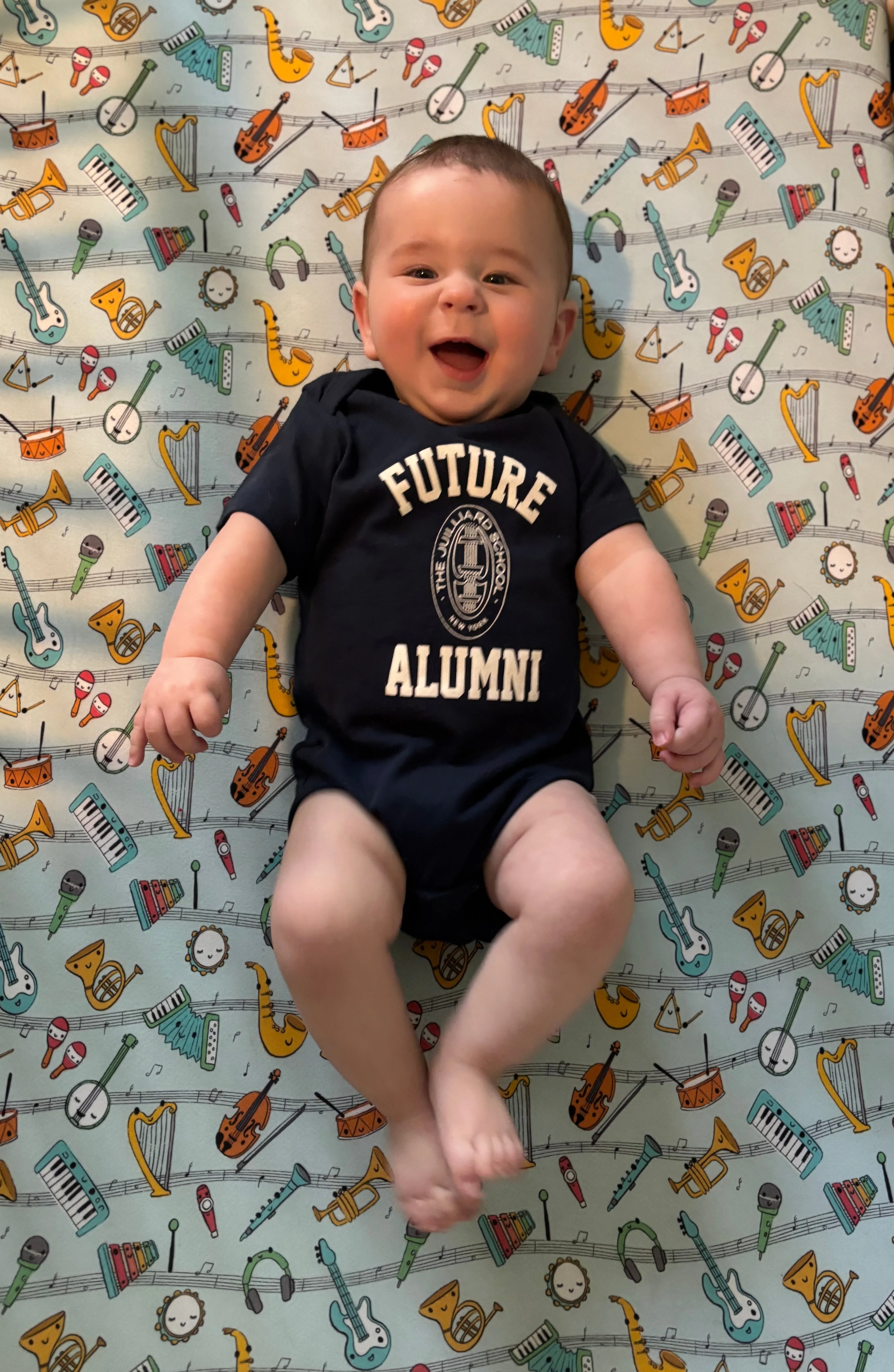 Onesie: Juilliard Baby Future Alumni with seal - Image 7