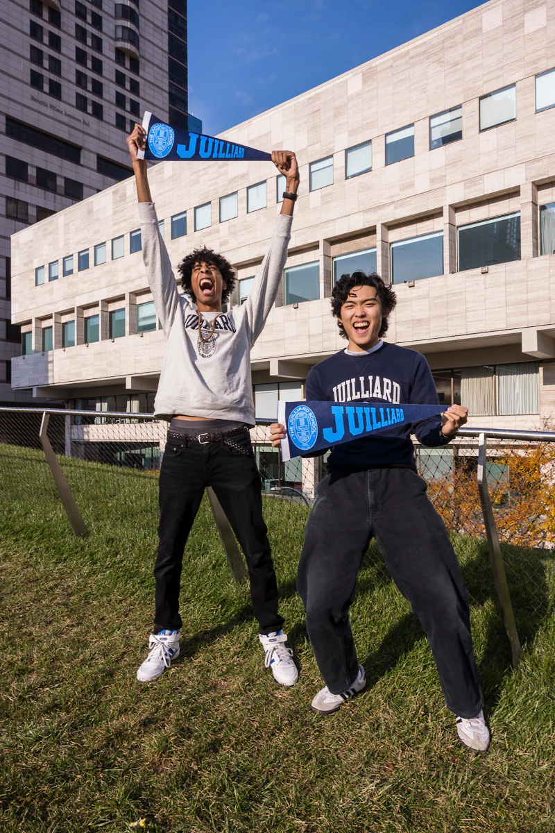 Pennant: Printed Juilliard School Est 1905 (24" x 9") - Image 3