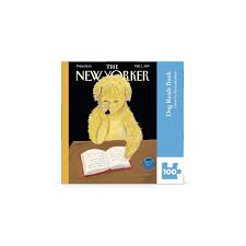 Puzzle: New Yorker - Dog Reads Book Mini - Image 3
