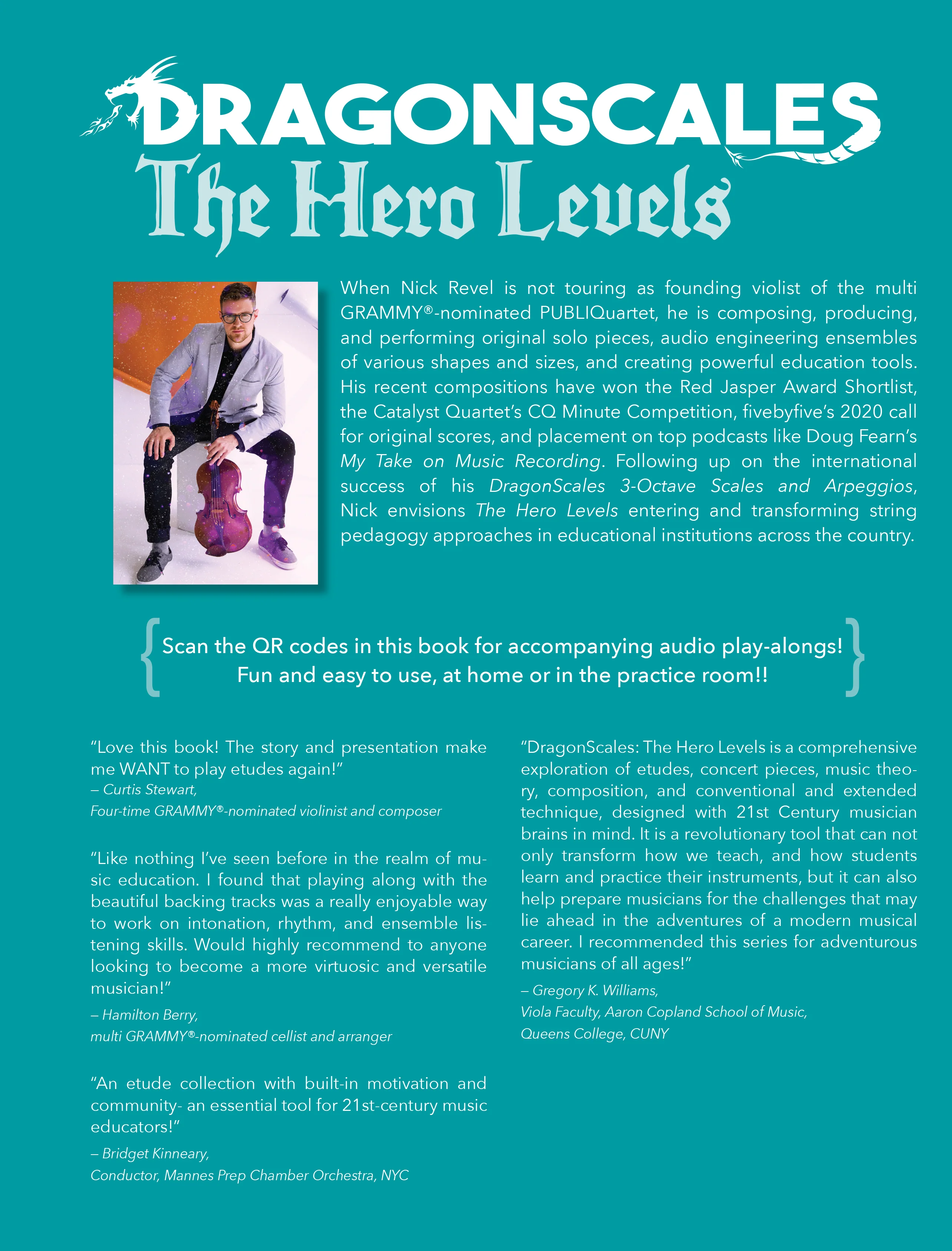 Revel: DragonScales The Hero Levels 25 Fantasy Etudes to Slay Evil, Viola Story (Level 1) - Image 8
