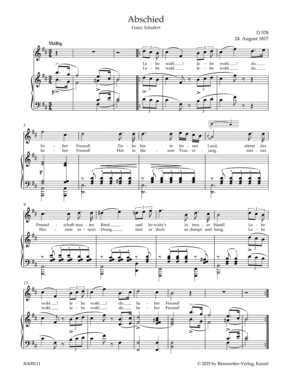 Schubert: Lieder - Volume 11 - Image 3