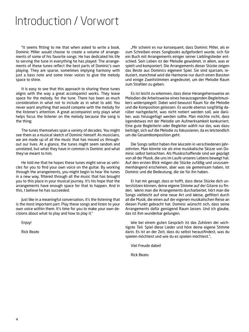 Miller: Song Classics for Solo Guitar - Image 3