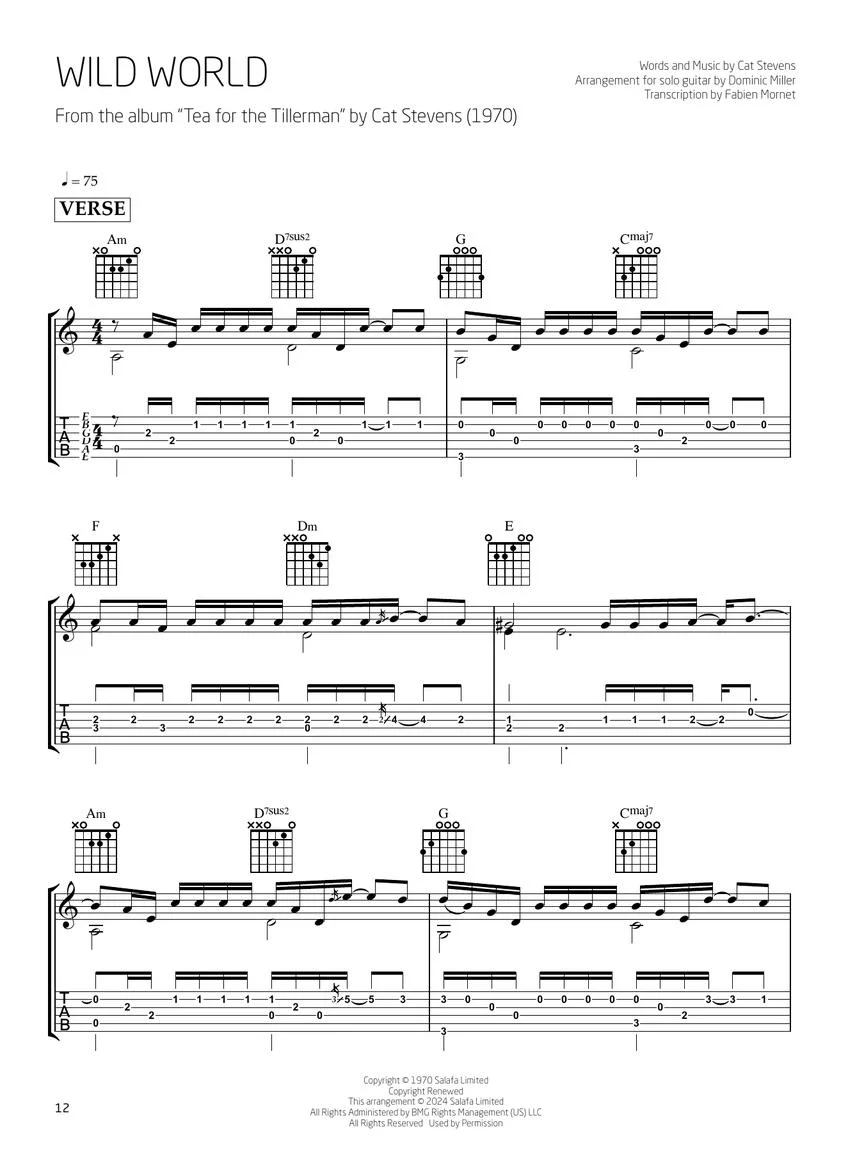 Miller: Song Classics for Solo Guitar - Image 7