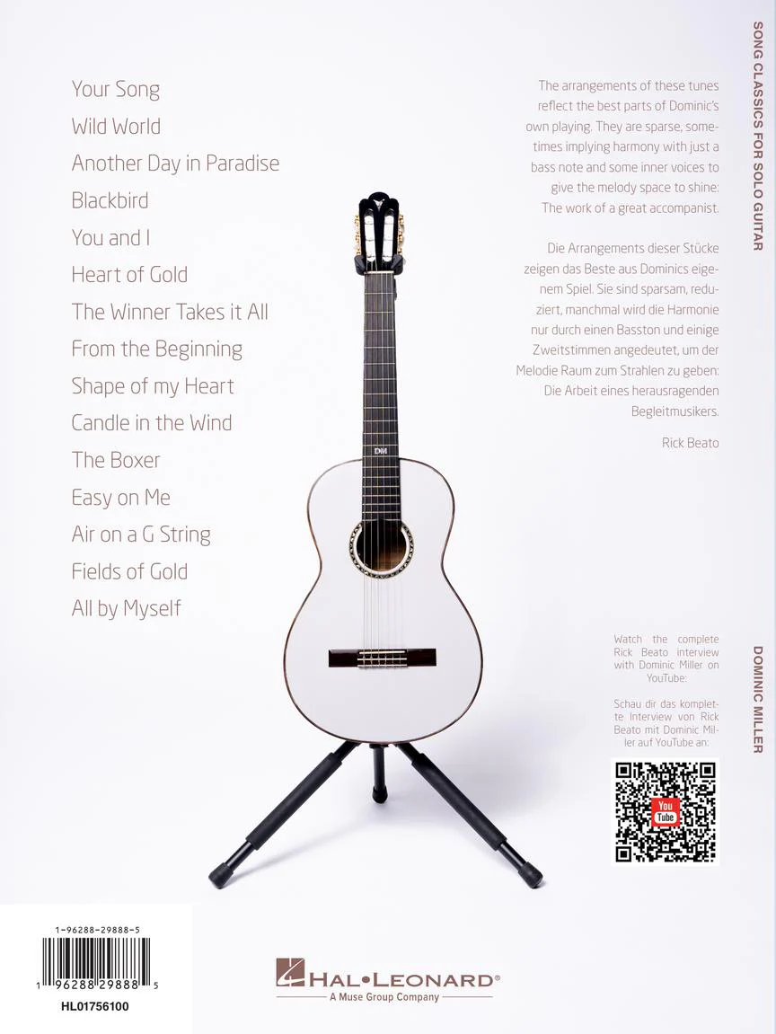 Miller: Song Classics for Solo Guitar - Image 8