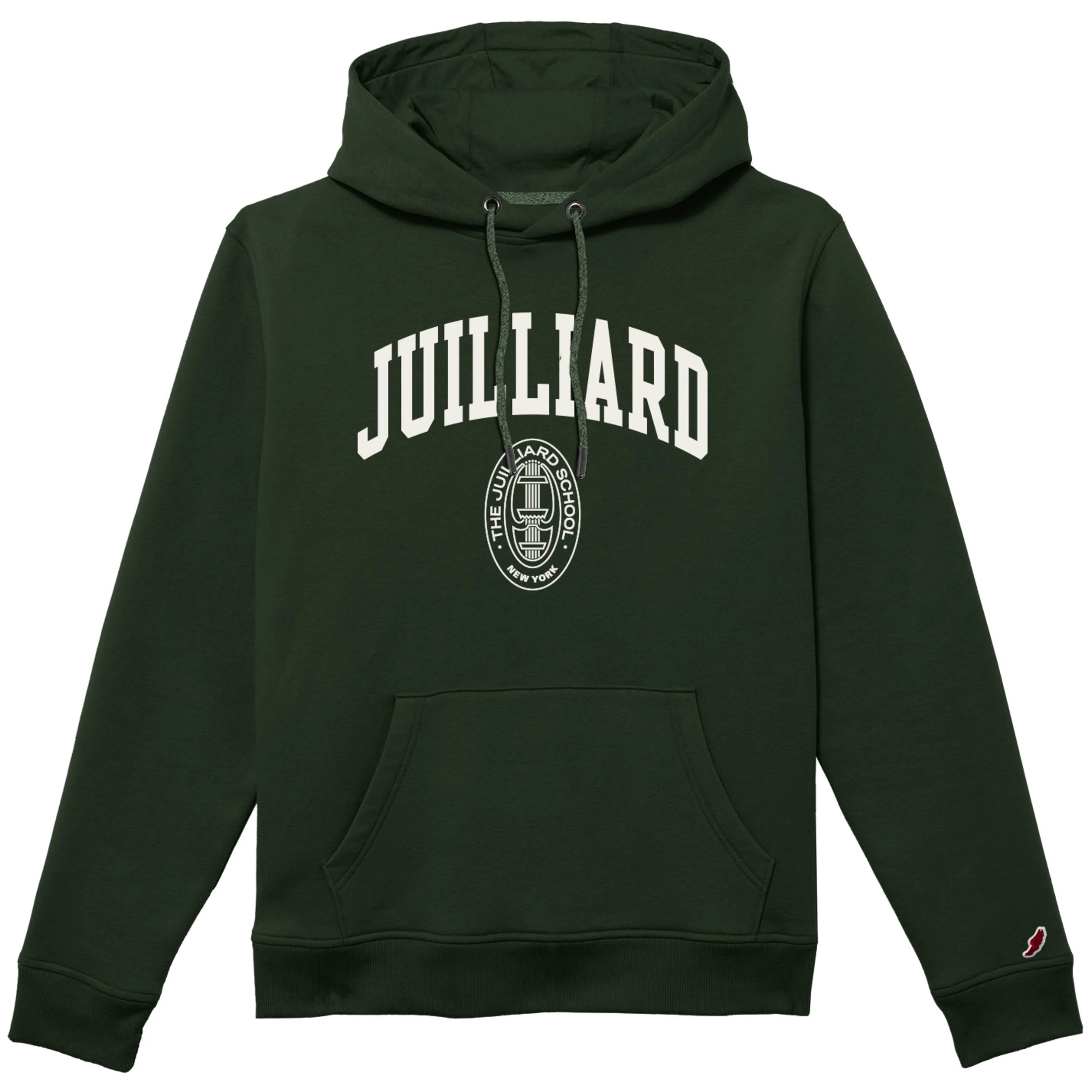 Sweatshirt: Embroidered Hooded Juilliard 1991 Collection by L2 - Image 7