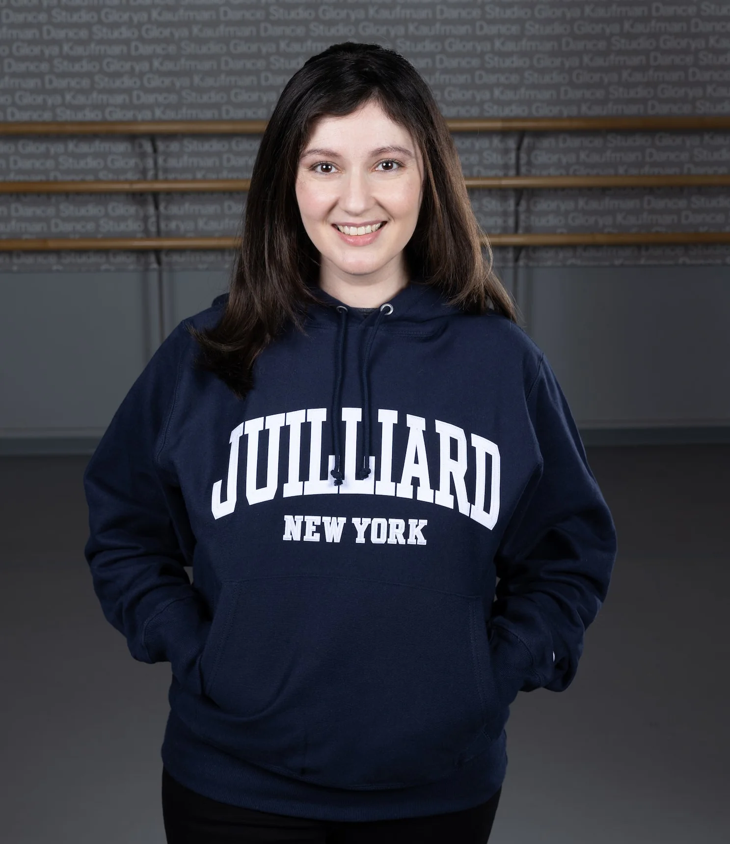 Sweatshirt: Juilliard New York Classic Hood (Champion) - Image 3