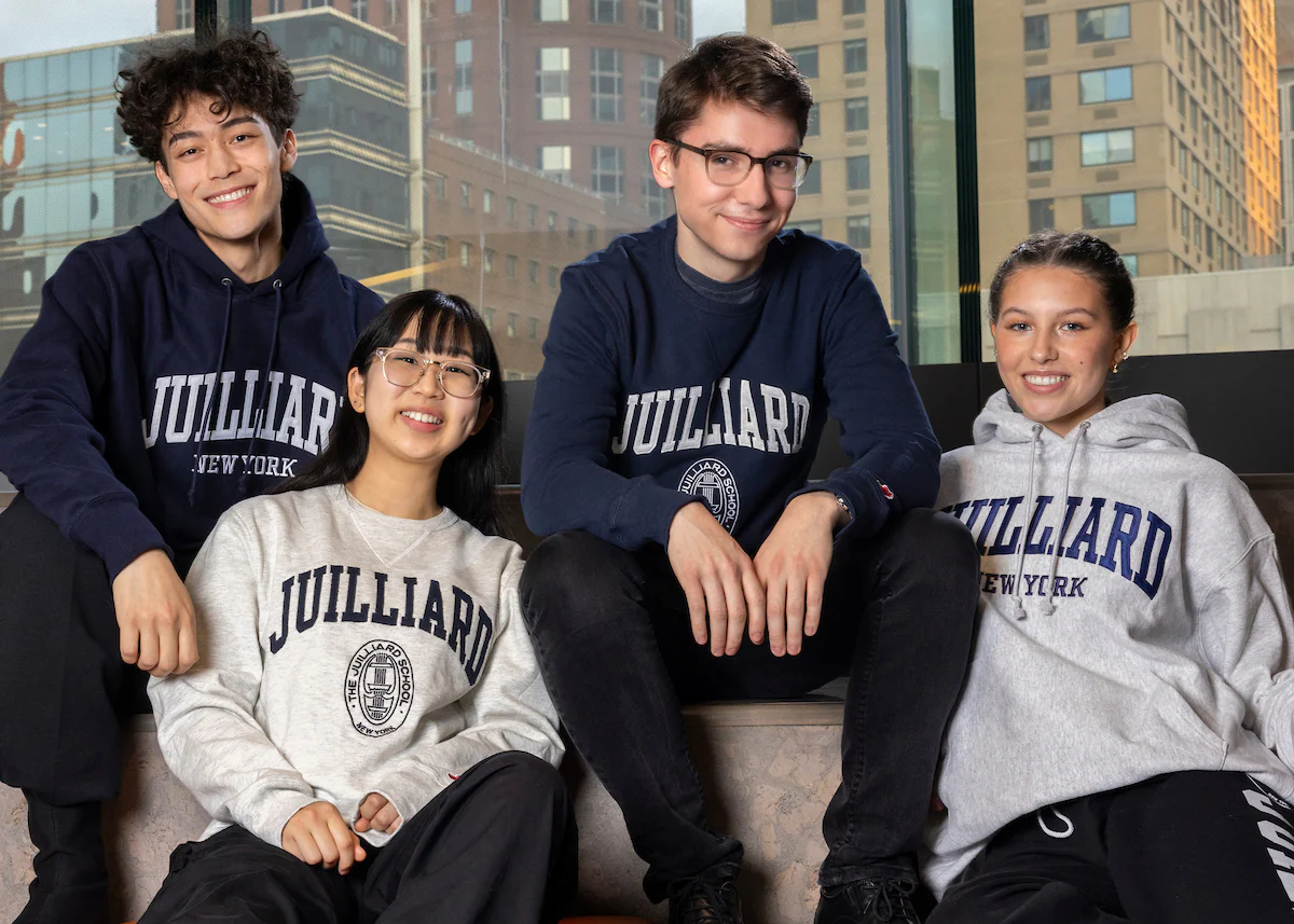 Sweatshirt: Juilliard New York Classic Hood (Champion) - Image 4