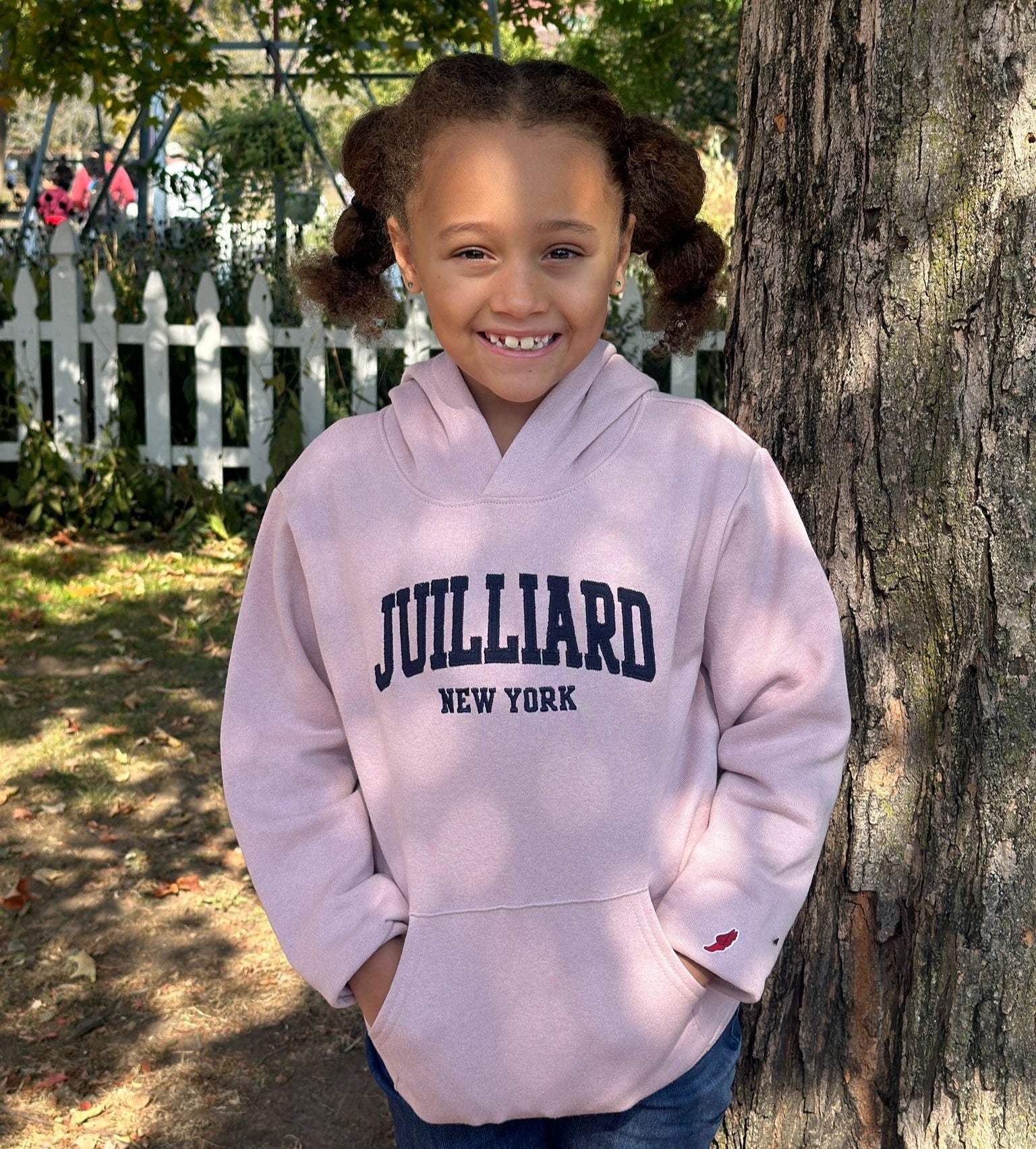 Sweatshirt: Juilliard New York Classic Hood YOUTH - Image 7