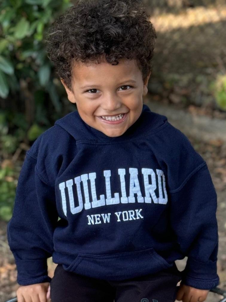 Sweatshirt: Juilliard New York Classic Hood YOUTH - Image 8