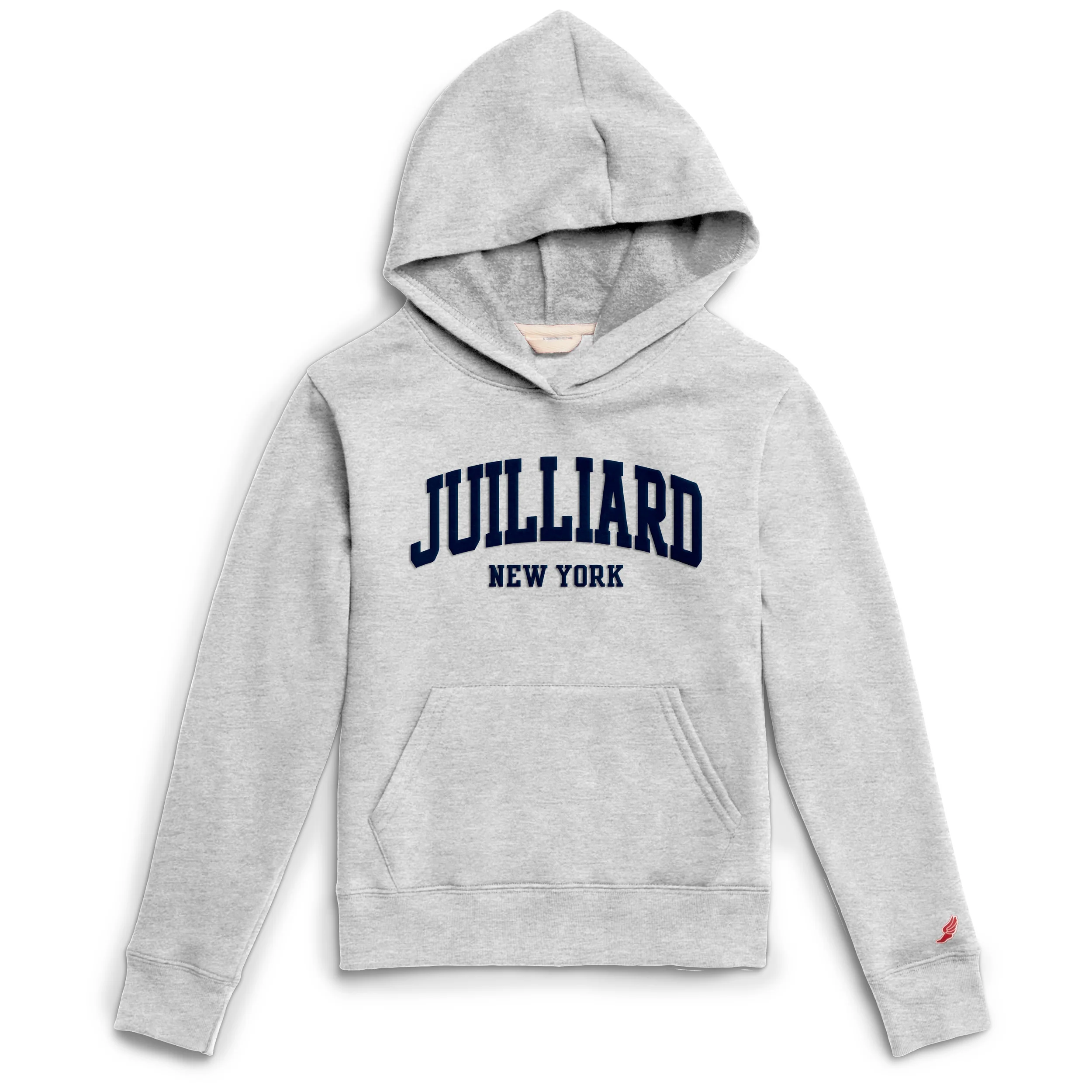 Sweatshirt: Juilliard New York Classic Hood YOUTH Gray/Denim - Image 3