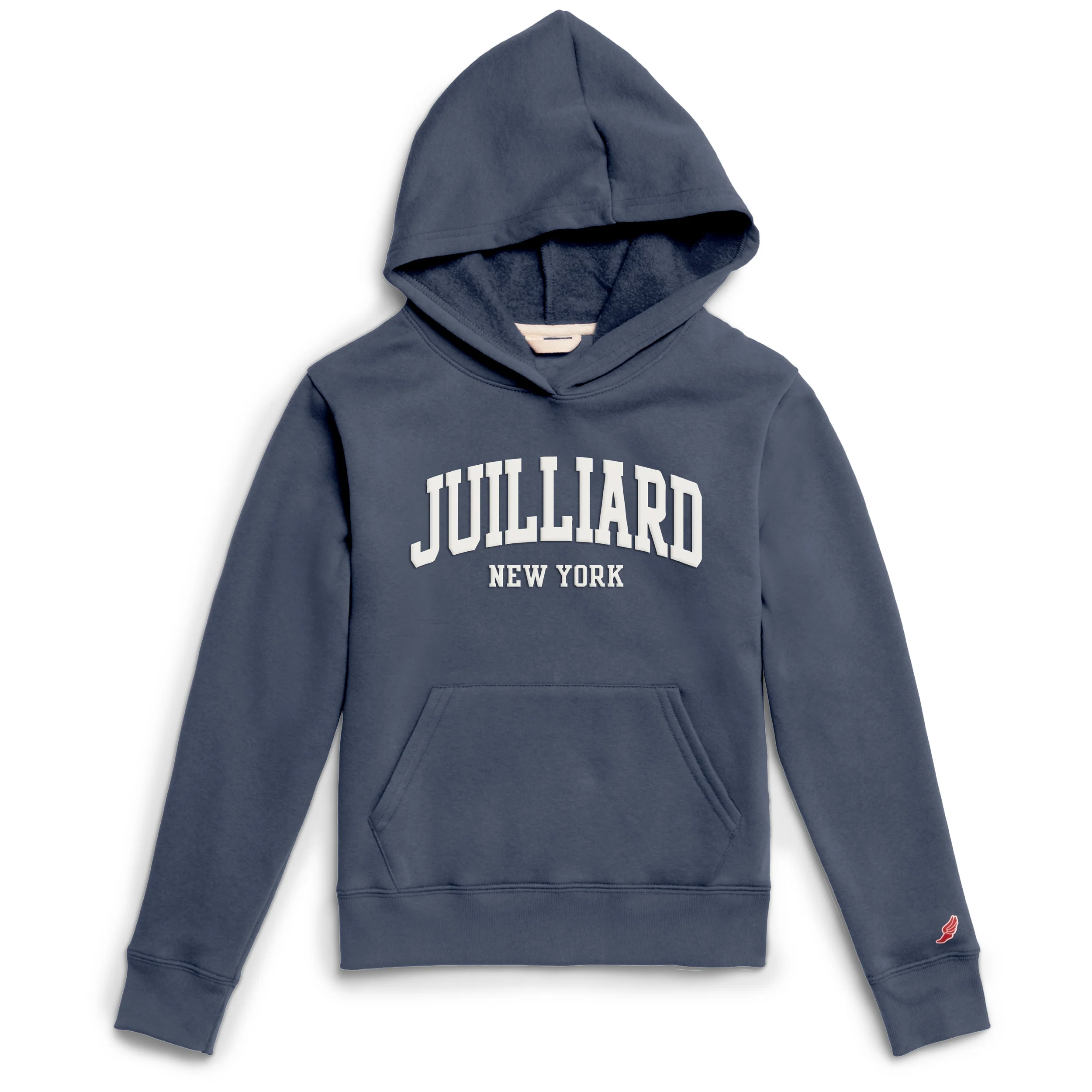 Sweatshirt: Juilliard New York Classic Hood YOUTH Gray/Denim - Image 4