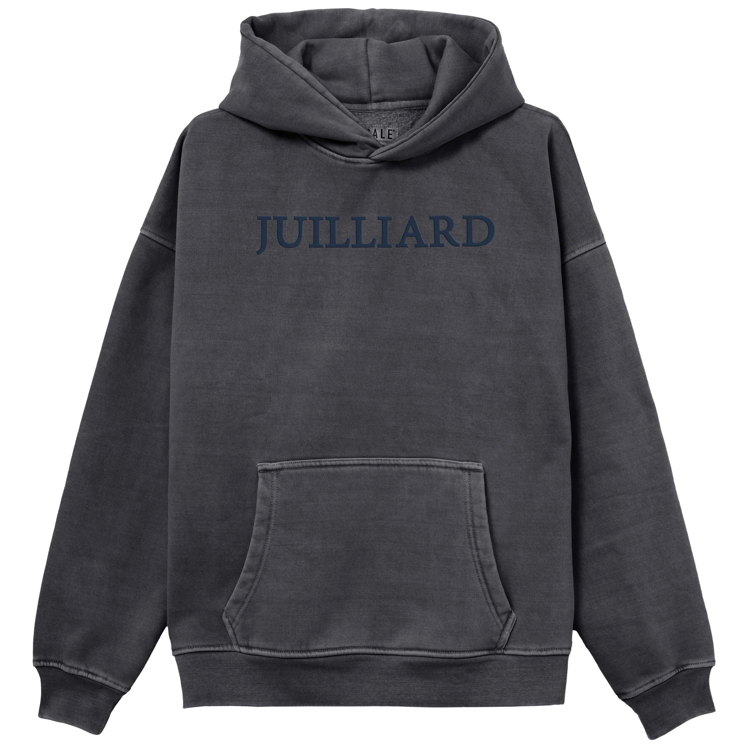 Sweatshirt: Ember Pigment Dyed Oversized Juilliard Hood - Image 5
