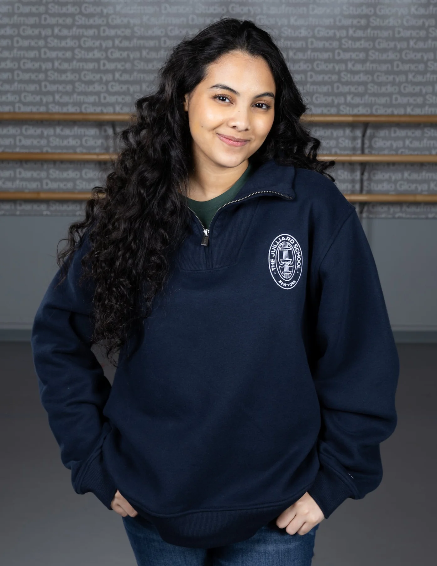Sweatshirt: 1991 Women's Quarter Zip Fleece - Image 6