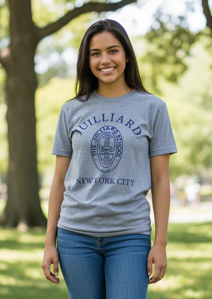 T-Shirt: Juilliard Retro Seal ADULT - Image 5