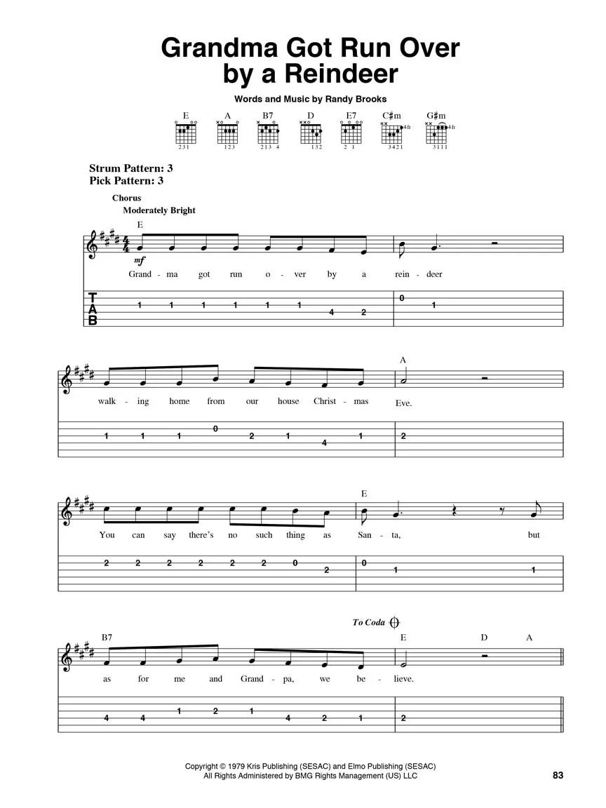 The Best Christmas Guitar Fake Book Ever – 3rd Edition - Image 5