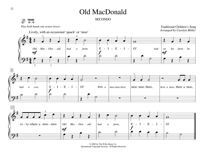 Teaching Little Fingers To Play Easy Duets Early Elementary Level - Image 5