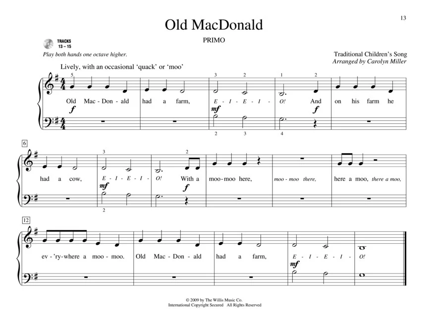 Teaching Little Fingers To Play Easy Duets Early Elementary Level - Image 6