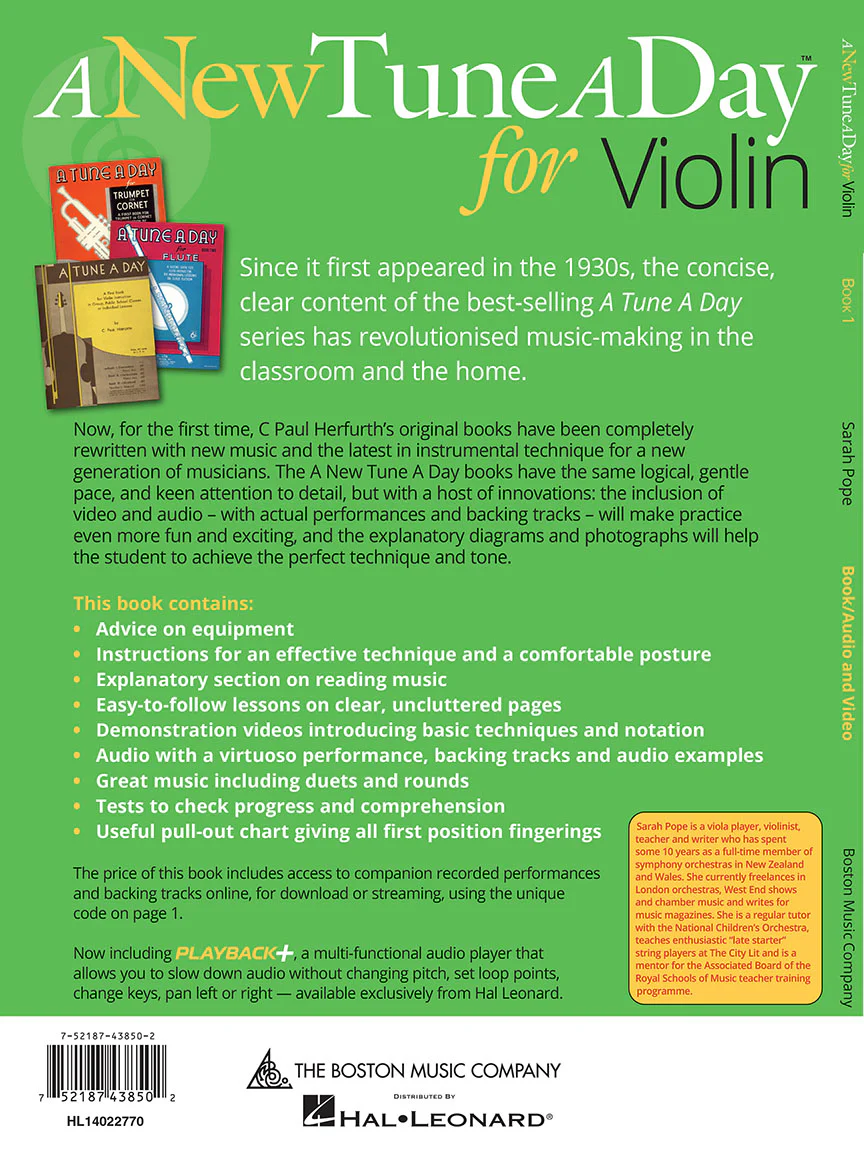 New Tune a Day Violin, Book 1 Audio and Video Access - Image 8