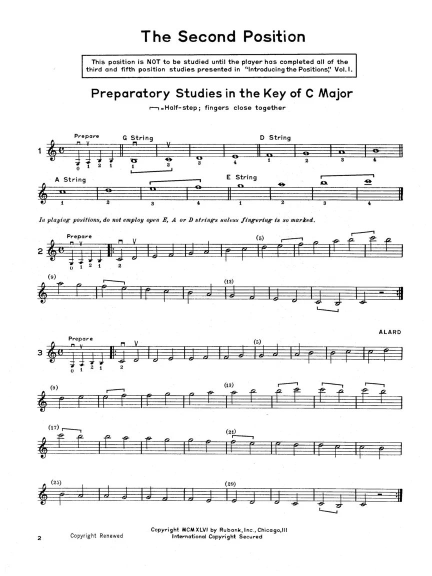 Whistler Introducing the Positions for Violin - Volume 2 - Image 3